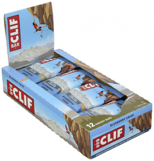 Clif Bar  - Blueberry Crsip Box