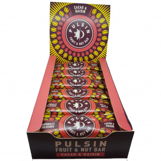 Pulsin Fruit & Cacao & Raisin (18x35g) F