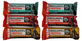 CLIF BUILDERS - 6x Proteinriegel Variation