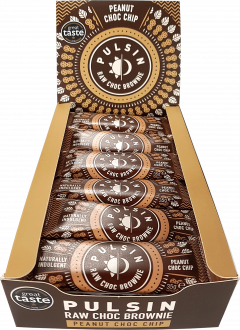 Pulsin Brownie Peanut Choc 18x35g