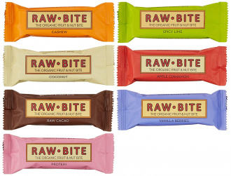 BIO Raw Bite Rohkost (7 Riegel) MIX (1x350g)