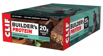 CLIF BUILDERS Chocolate Mint 12x68g
