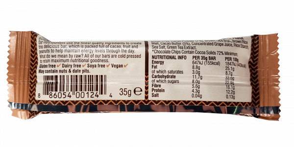 Pulsin Brownie Peanut Choc Riegel 35g